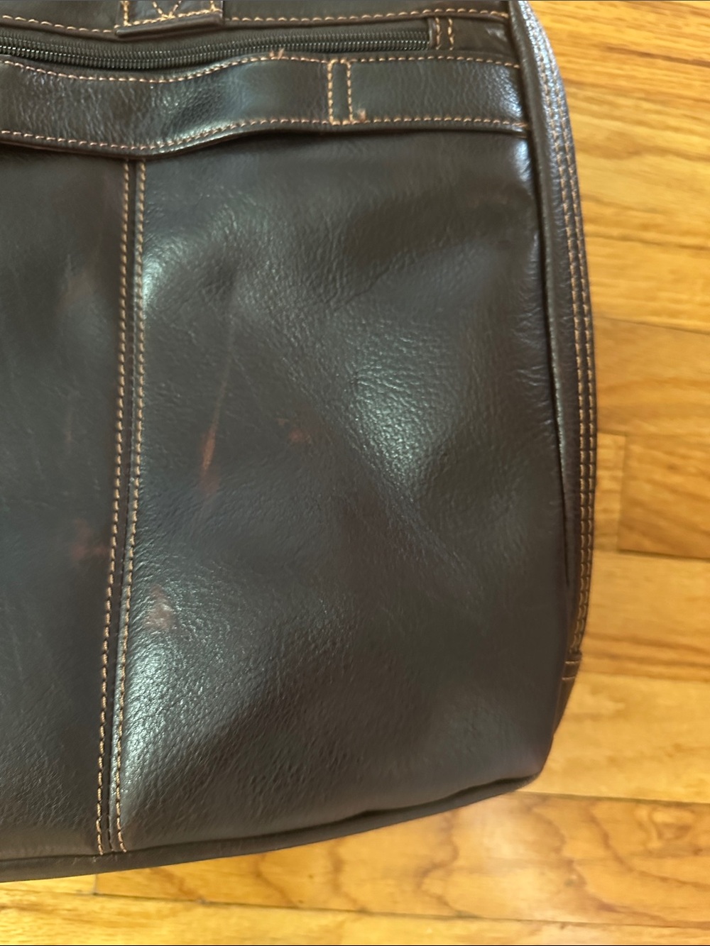 Wilsons Dark Brown Leather Briefcase - Picture 13 of 13